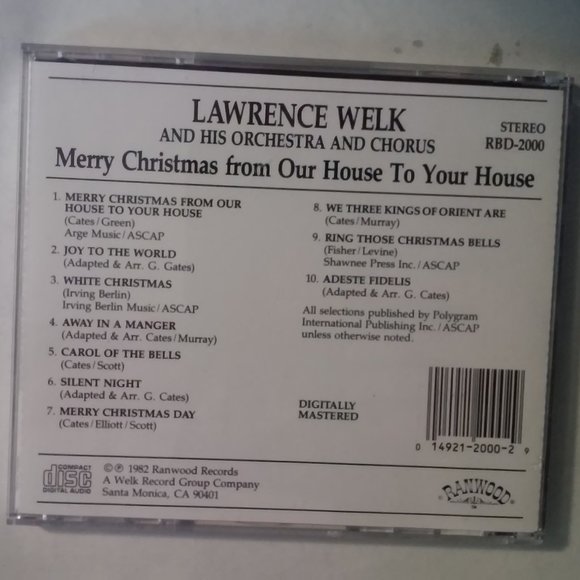 Collectable CD Lawrence Welk 1982 10 Songs In Case With Booklet NEVER Played - Picture 2 of 5
